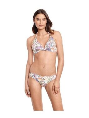 LAUREN Ralph Lauren Majestic Paisley Printed Hipster Bottoms 12